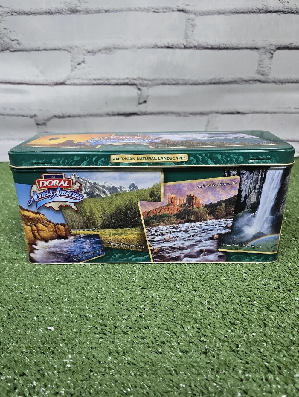 Vintage 1996 Doral Cigarettes Collecable Tins \ Winston-Salem, NC Set Of 3
